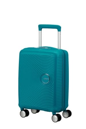 American Tourister Kufr Soundbox Mini Spinner 47/16 Cabin Deep Teal