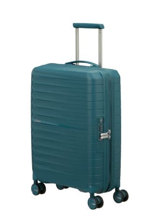 American Tourister Kufr Fastforward Spinner 55/20 Cabin Expander Totally Teal