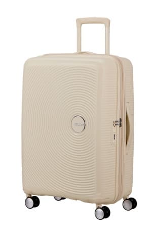 American Tourister Kufr Soundbox Spinner Expander 67/29 Coconut Sand