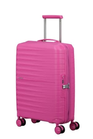American Tourister Kufr Fastforward Spinner 55/20 Cabin Expander Electric Fuchsia
