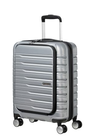 American Tourister Kufr Flashline Spinner 55/20 Cabin Frontloader Sky Silver