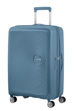 American Tourister Kufr Soundbox Spinner Expander 67/29 Stone Blue