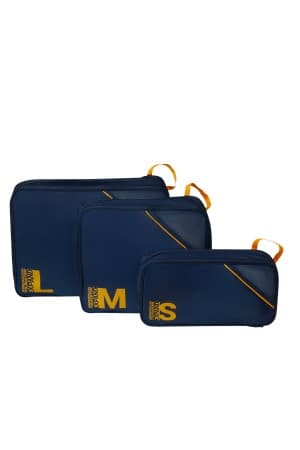 American Tourister Sada 3 balicích kostek Navy/Orange