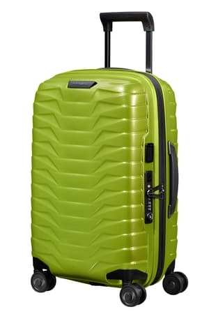 Samsonite Kufr Proxis Spinner Expander USB 55/20/35 Cabin Lime