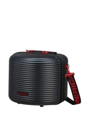 American Tourister Kosmetický kufr Rollio Black/Red