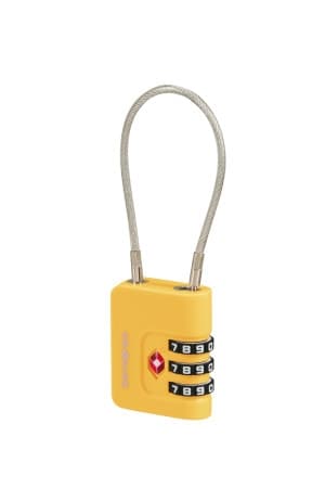 Samsonite Cestovní zámek TSA TA Revolution Yellow, žlutá