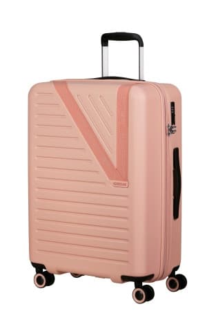 American Tourister Kufr Dynabelt Spinner 66/26 Expander Sandy Rose