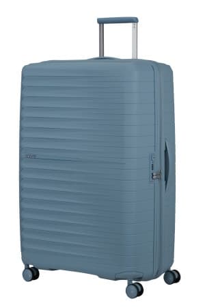 American Tourister Kufr Fastforward Spinner 83/33 Expander Steel Blue
