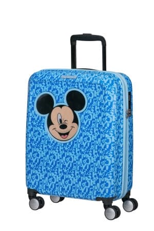 American Tourister Kufr Funlight Disney Spinner 55/20 Cabin Mickey Lenticular Blue