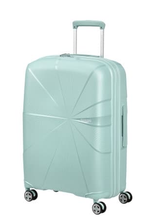 American Tourister Kufr Starvibe Spinner 67/27 Expander Metallic Surf Blue