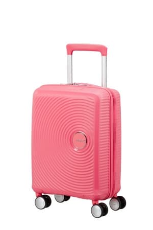 American Tourister Kufr Soundbox Mini Spinner 47/16 Cabin Sun Kissed Coral