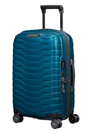 Samsonite Kufr Proxis Spinner Expander USB 55/20/35 Cabin Petrol Blue