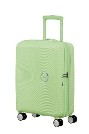 American Tourister Kufr Soundbox Spinner Expander 55/20 Cabin Kiwi Green