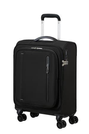 American Tourister Kufr Cloudrider Spinner 55/20 Cabin 35L Jet Black
