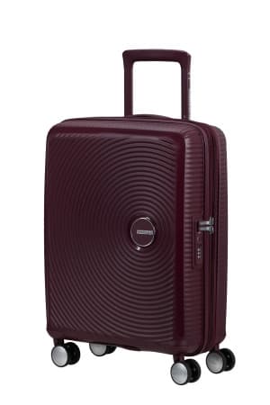 American Tourister Kufr Soundbox Spinner Expander 55/20 Cabin Wild Cherry