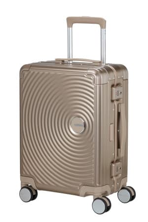 American Tourister Kufr Soundbox Alu Spinner 55/20 Cabin Bronze
