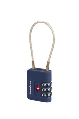 Samsonite Cestovní zámek TSA TA Revolution Midnight Blue, modrá