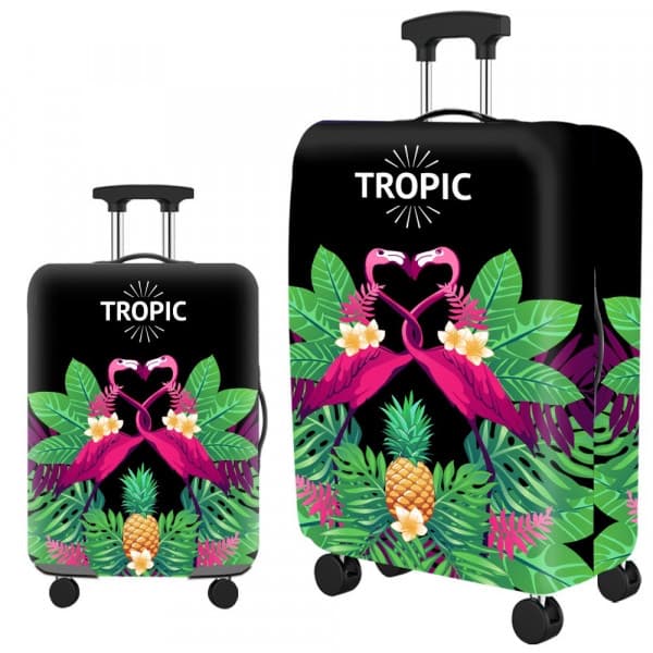 Obal na kufr černý Firenze Tropic L